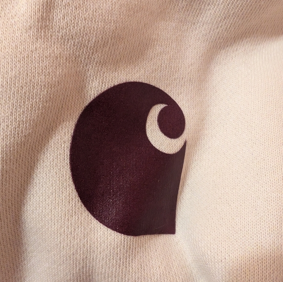 NEW CARHARTT Relaxed Fit Midweight Logo Sleeve Graphic Sweatshirt Hoodie Size XL - Picture 6 of 6